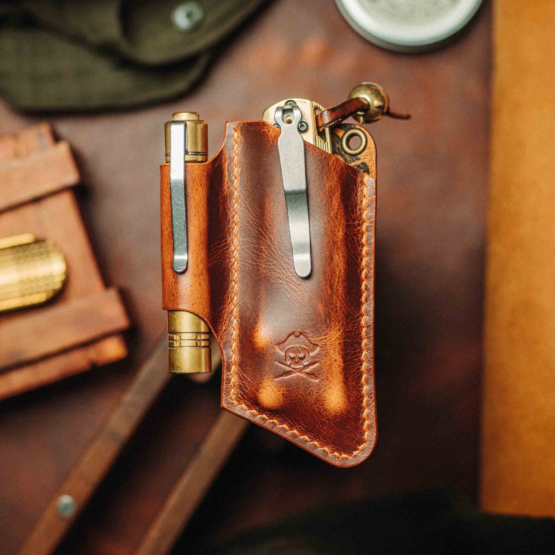 Sailor v3 – Leather EDC Knife Sleeve