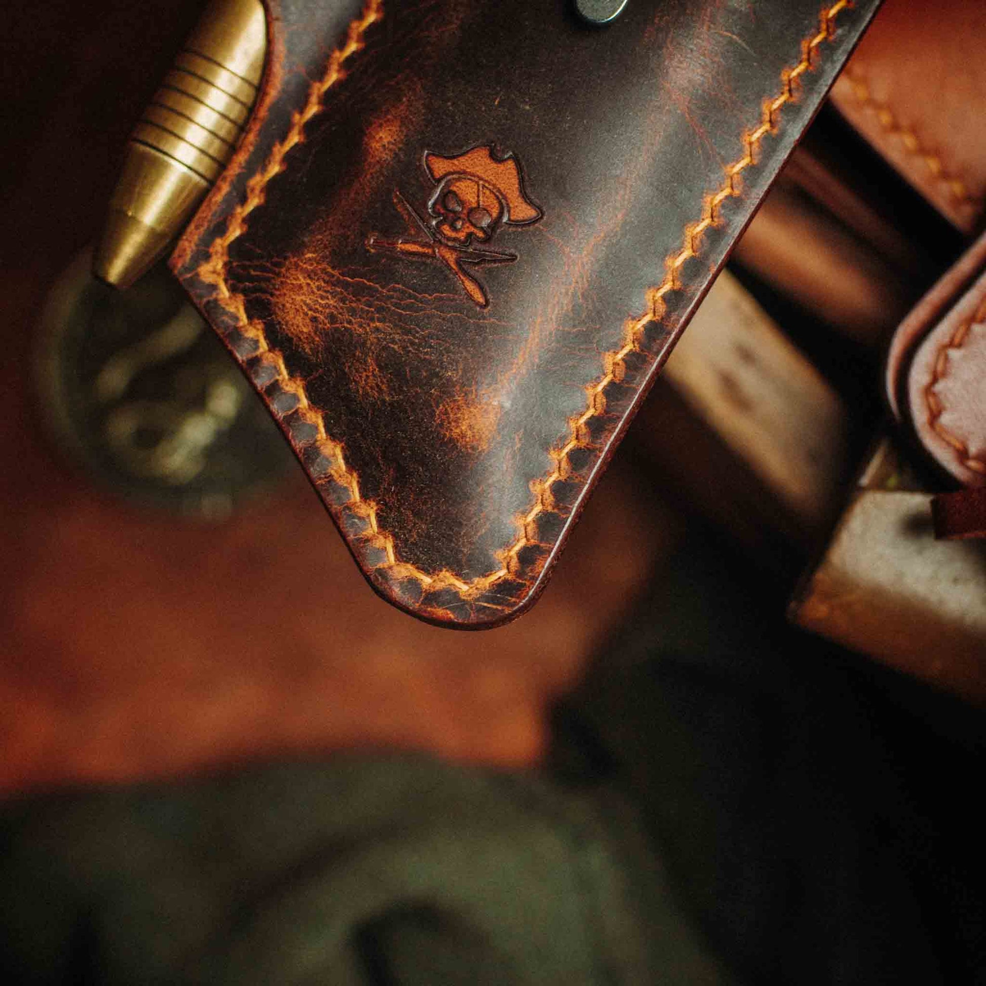Pirate Goods Sailor v3 – Leather EDC Knife Sleeve Pirate Goods