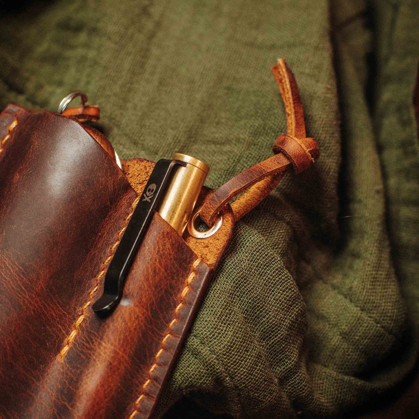 Pirate Goods First Mate v3 Pocket Organizer – Leather EDC Pocket Carrier Pirate Goods