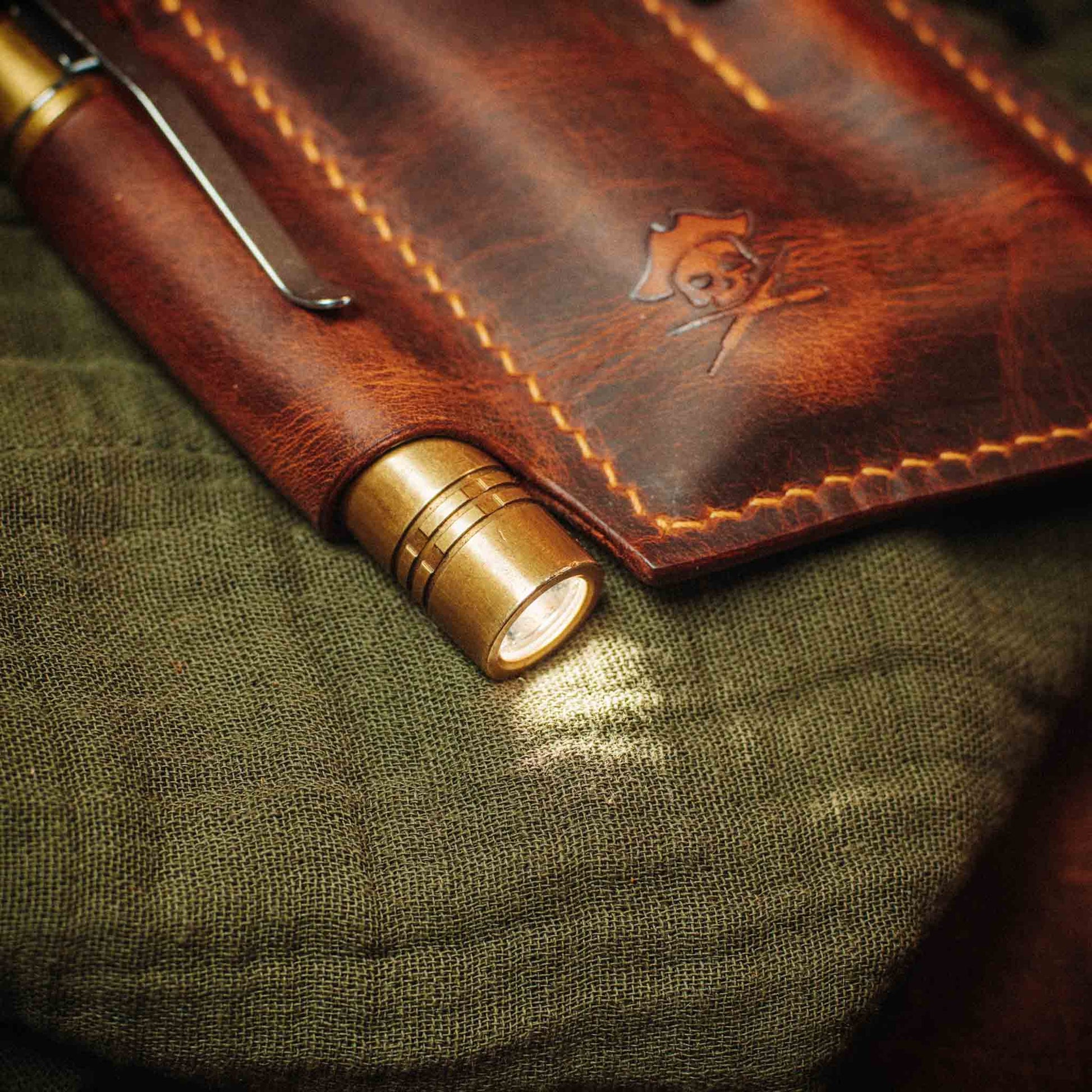 Pirate Goods First Mate v3 Pocket Organizer – Leather EDC Pocket Carrier Pirate Goods