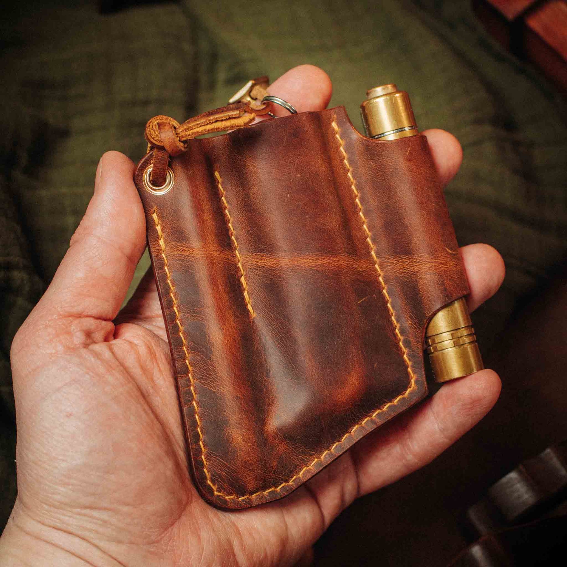 Pirate Goods First Mate v3 Pocket Organizer – Leather EDC Pocket Carrier Pirate Goods