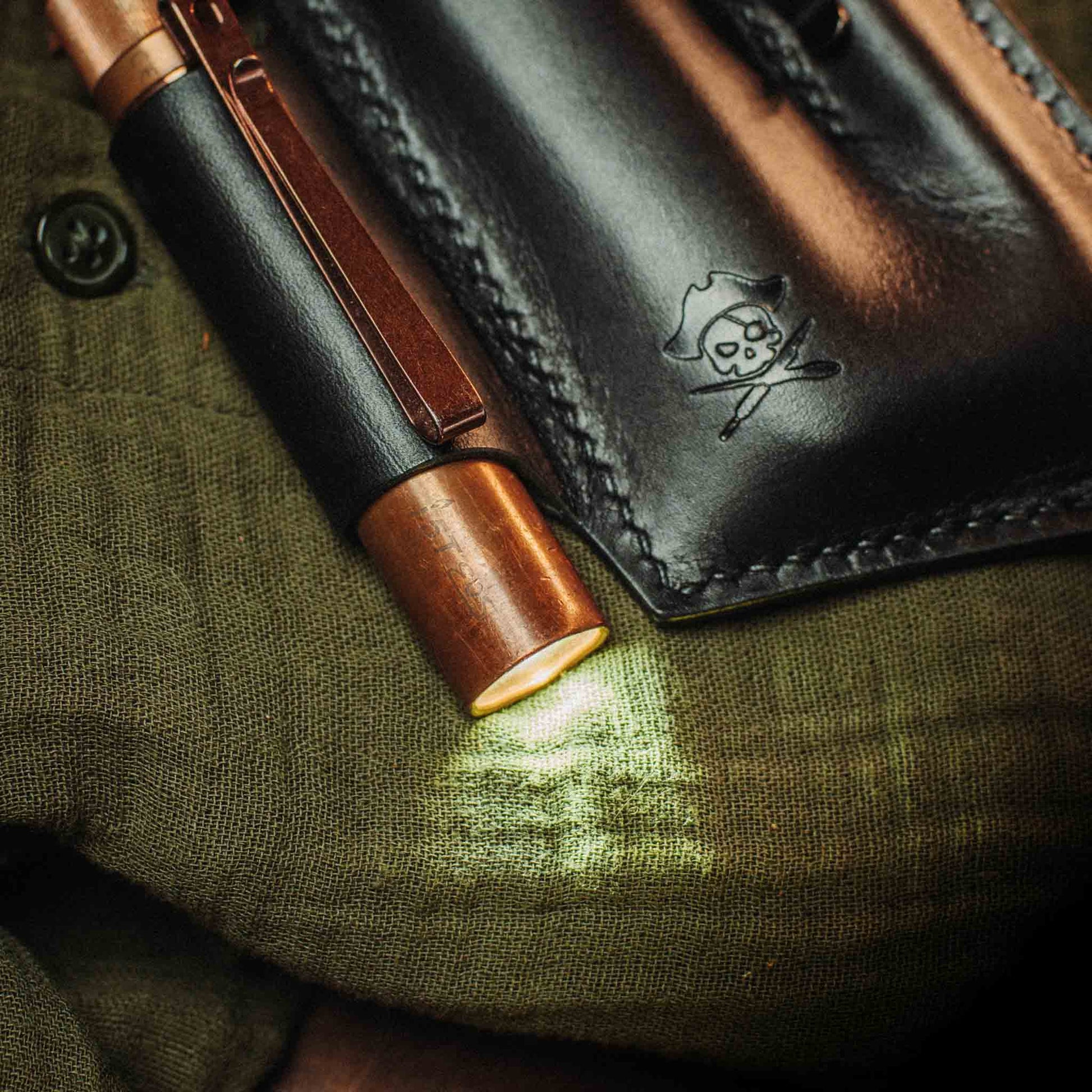 Pirate Goods First Mate v3 Pocket Organizer – Leather EDC Pocket Carrier Pirate Goods