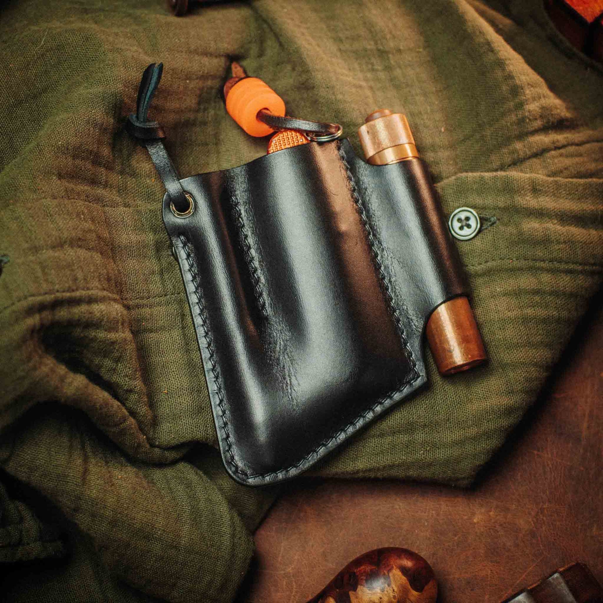 Pirate Goods First Mate v3 Pocket Organizer – Leather EDC Pocket Carrier Pirate Goods