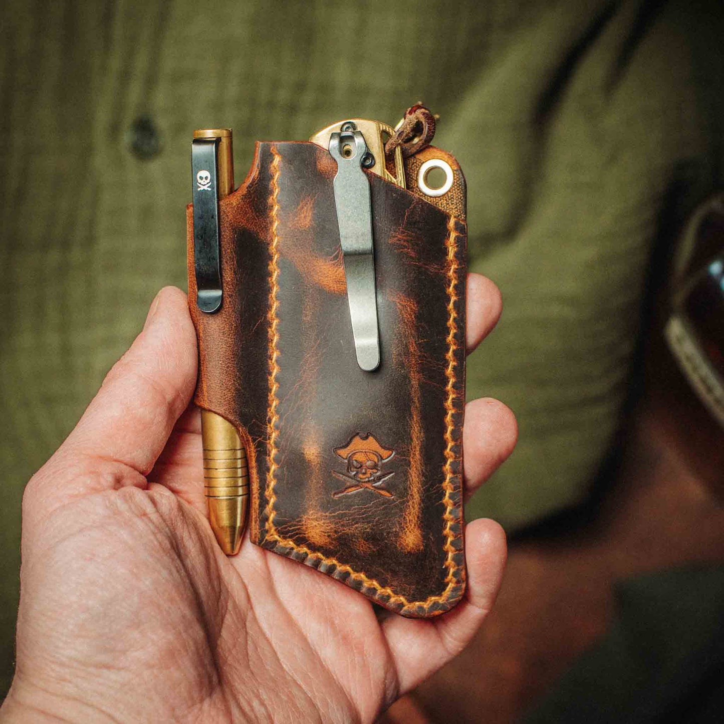 Pirate Goods Sailor v3 – Leather EDC Knife Sleeve Pirate Goods