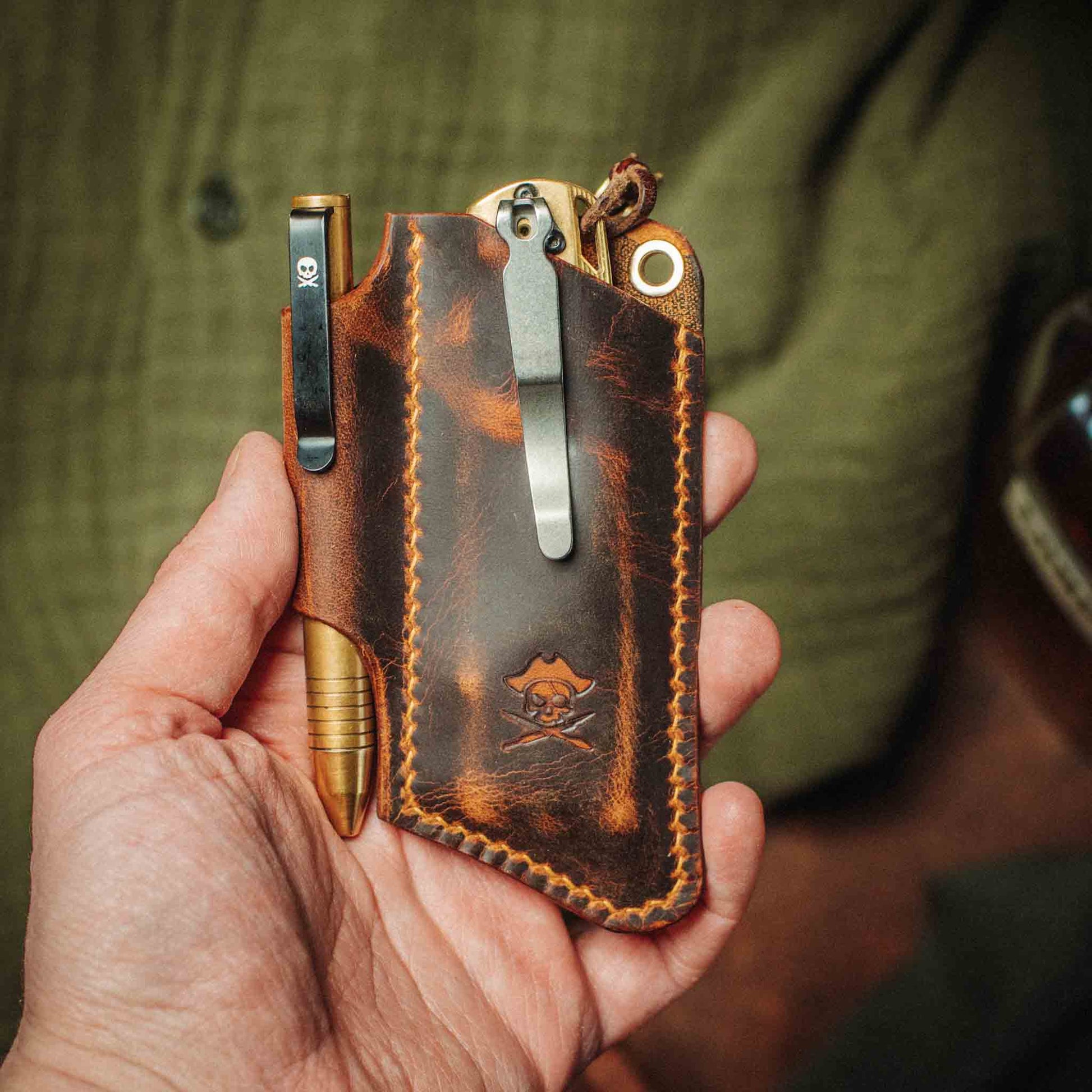 Pirate Goods Sailor v3 – Leather EDC Knife Sleeve Pirate Goods