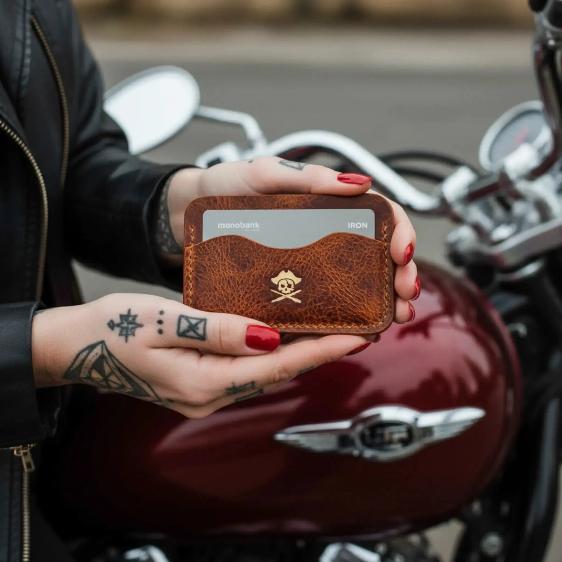 Pirate Goods Drunken Boatswain v2 – Leather Card Holder Pirate Goods