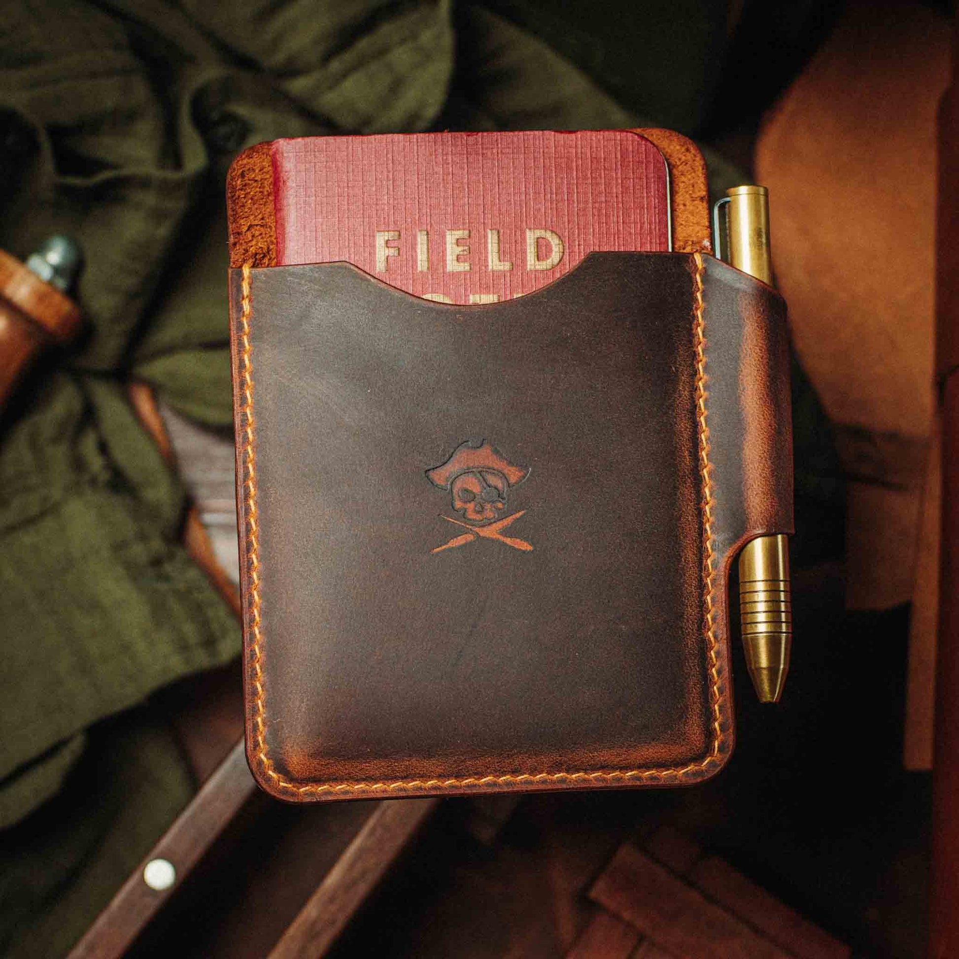 Pirate Goods First Mate Fatty – Large Leather EDC Organizer Pirate Goods