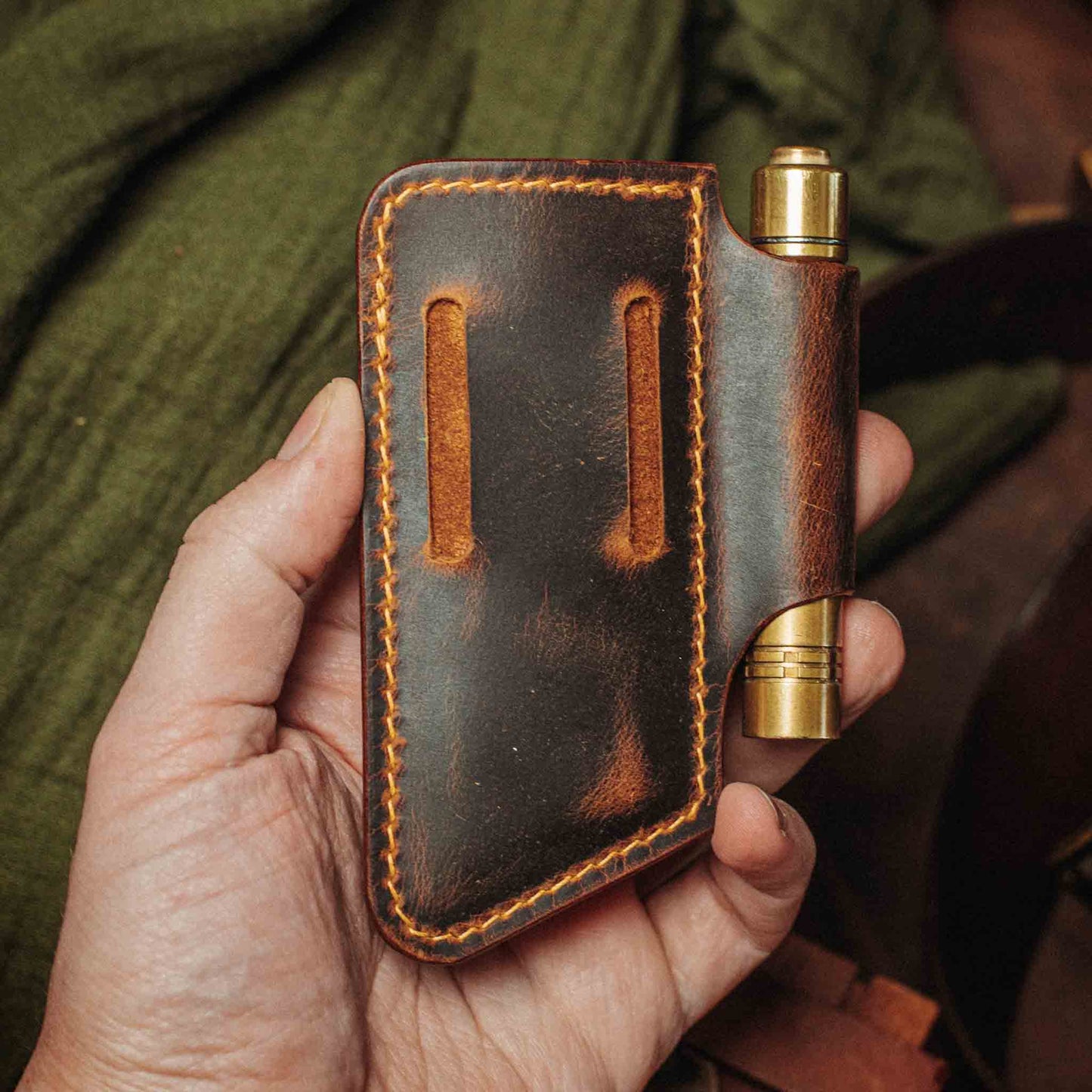 Pirate Goods Sailor v4 Knife Sheath – Leather EDC Belt Knife Holder Pirate Goods