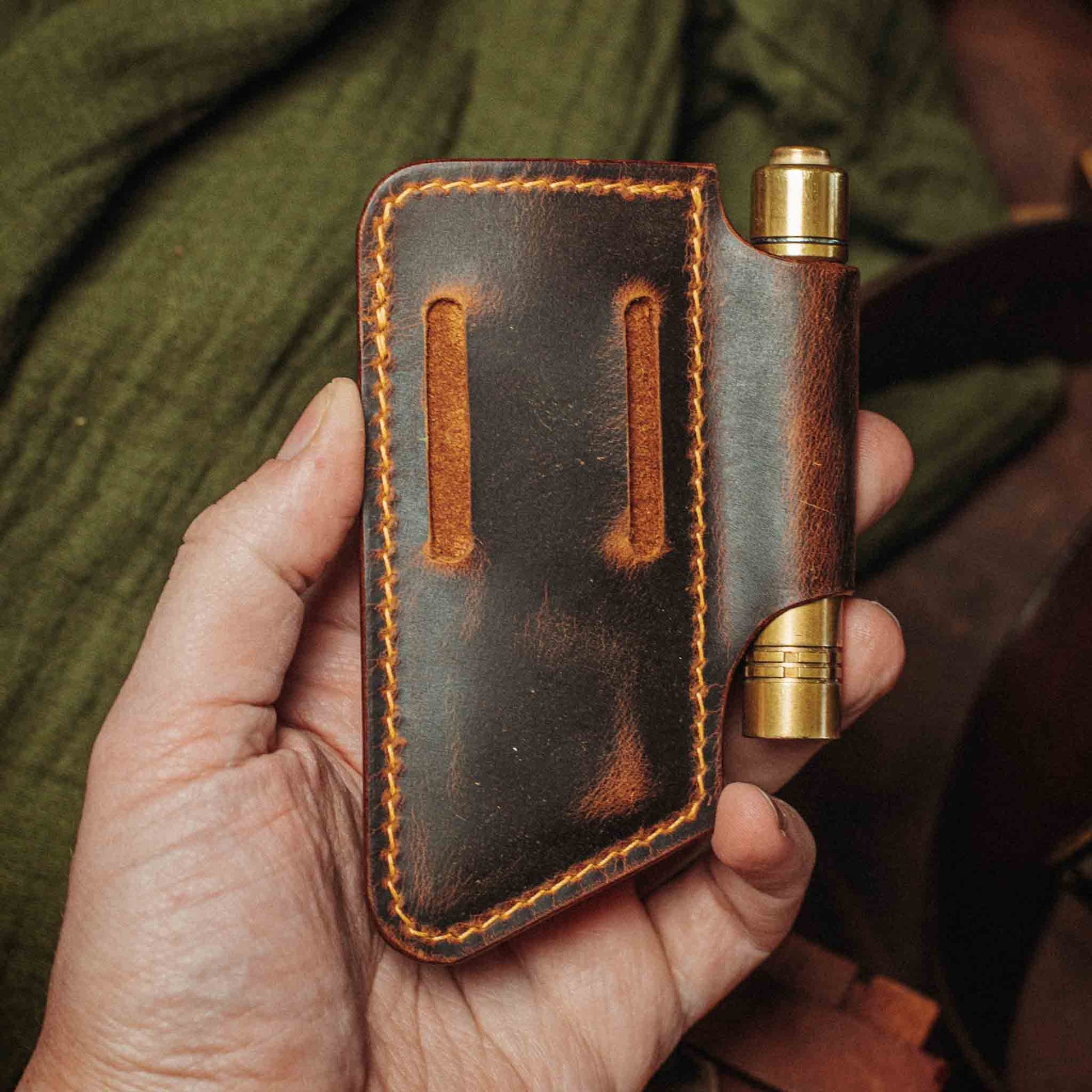 Pirate Goods Sailor v4 Knife Sheath – Leather EDC Belt Knife Holder Pirate Goods
