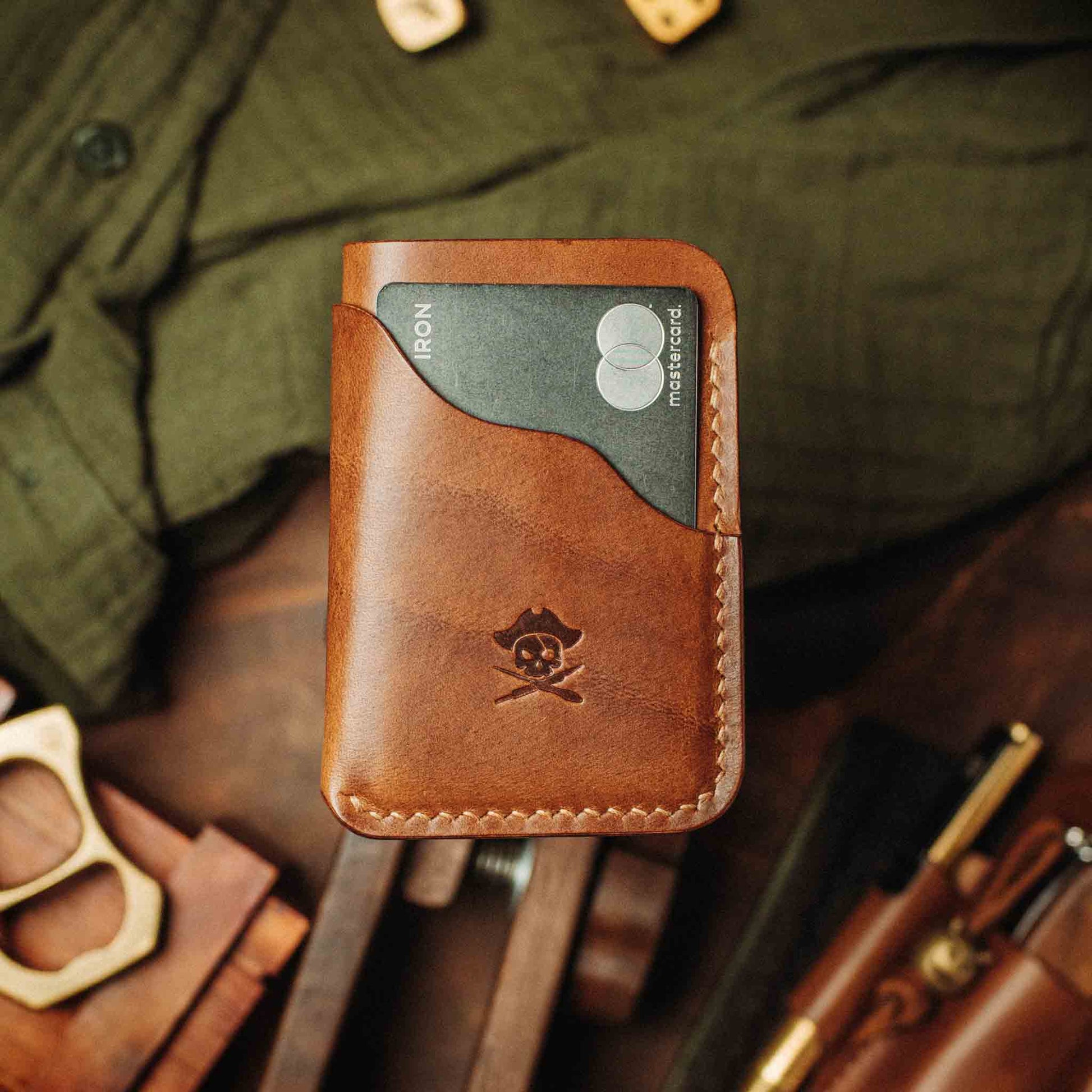 Venturer v2 – Minimalist Leather Wallet Pirate Goods