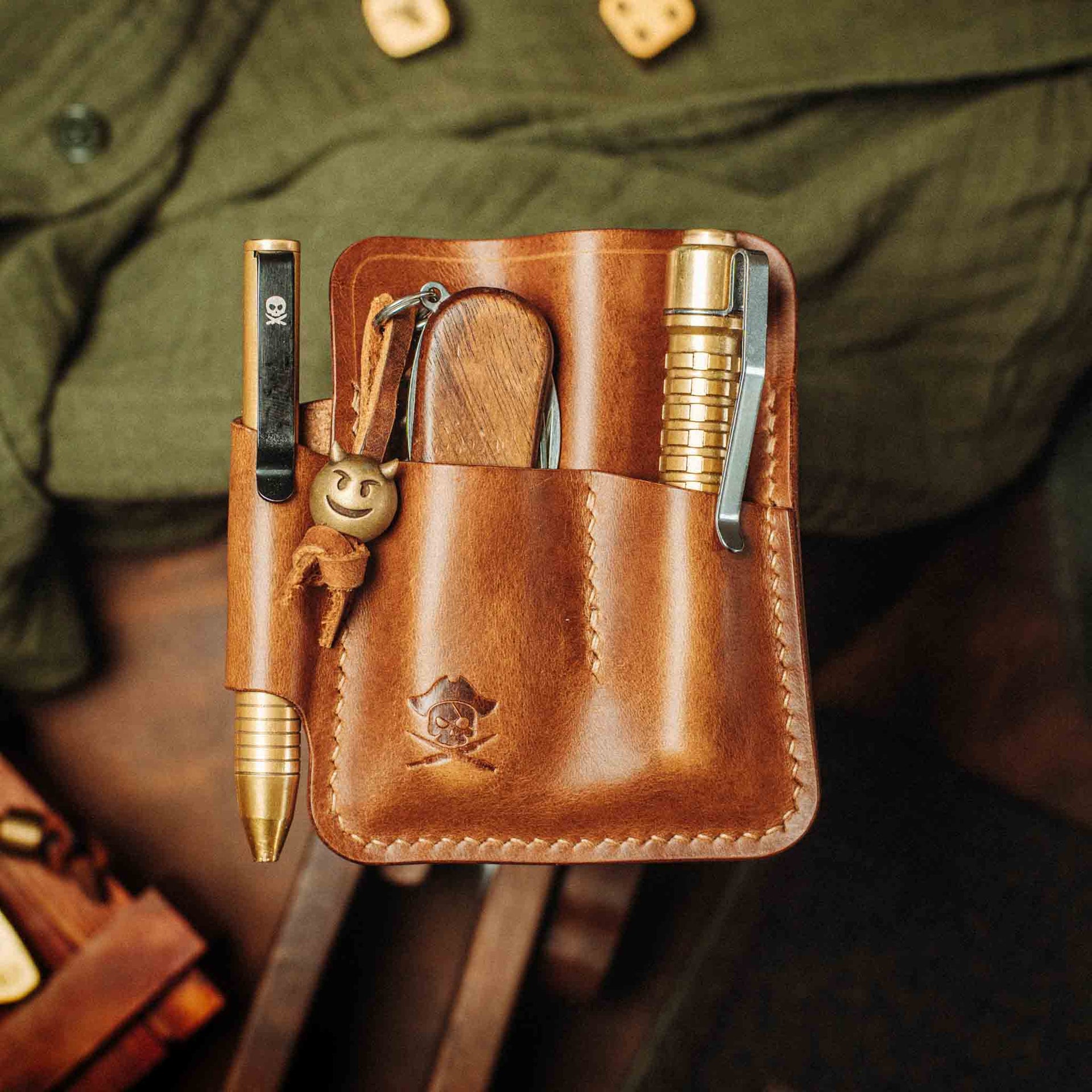 First Mate Pocket Organizer – Leather EDC Pocket Organizer