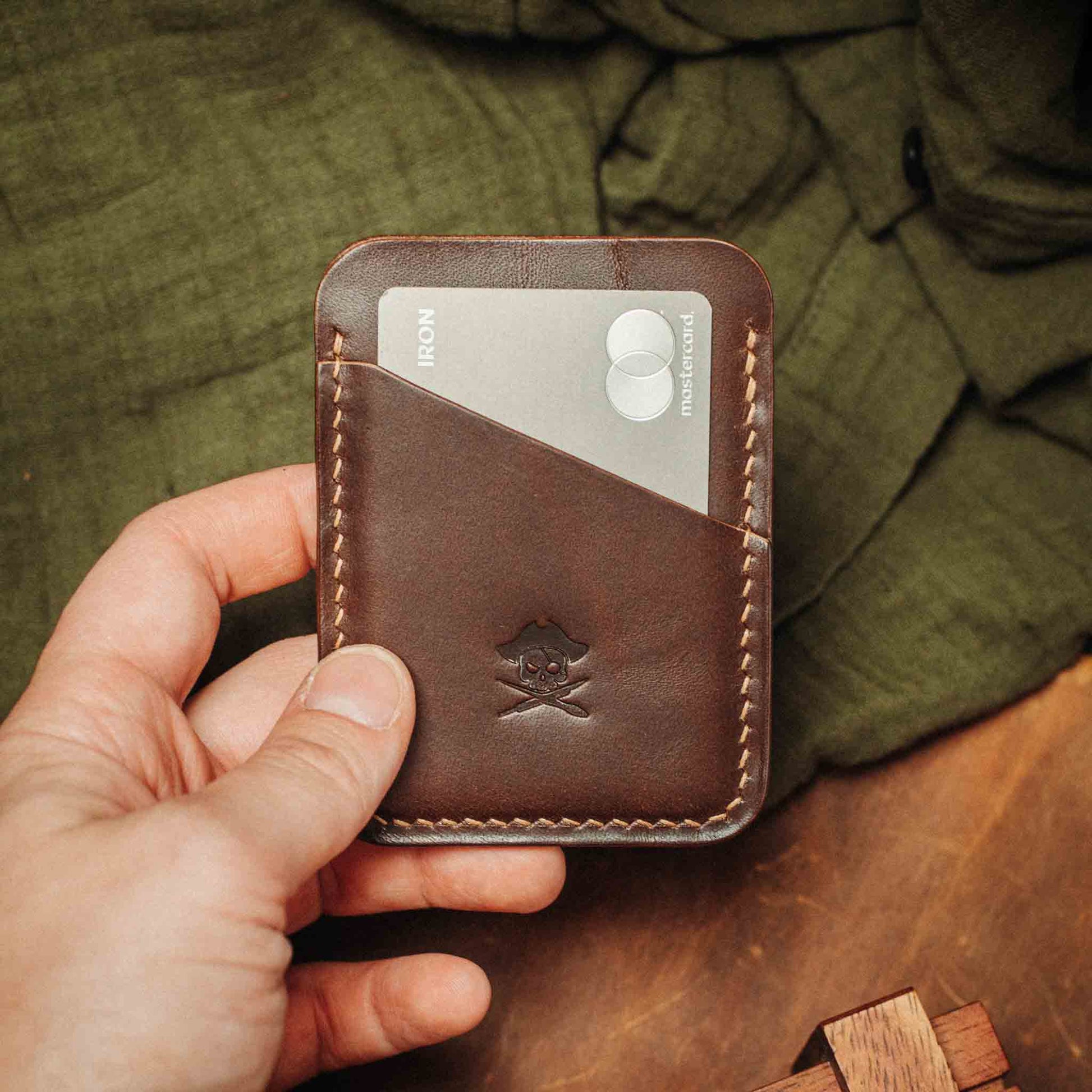 Pirate Goods Boatswain v3 – Minimalist Leather Card Holder Pirate Goods