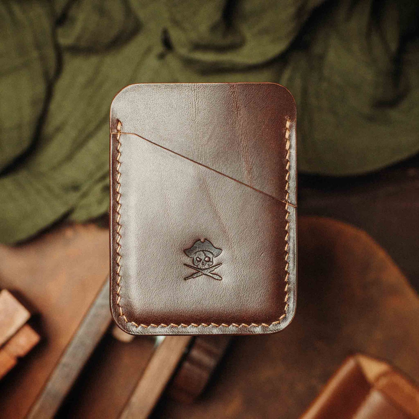 Pirate Goods Boatswain v3 – Minimalist Leather Card Holder Pirate Goods