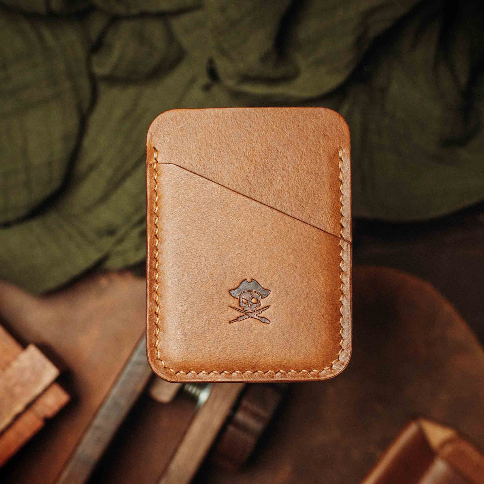 Pirate Goods Boatswain v3 – Minimalist Leather Card Holder Pirate Goods