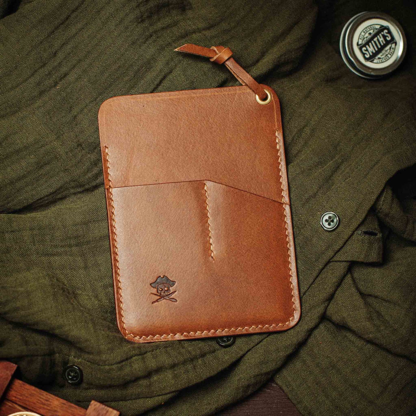 Pirate Goods First Mate Fatty – Large Leather EDC Organizer Pirate Goods