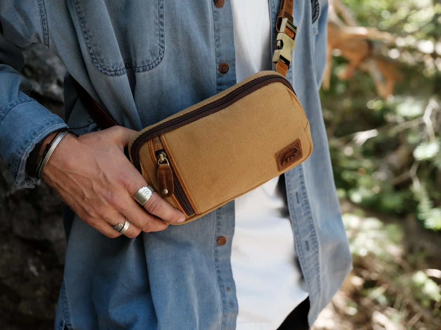 Cedar Sling Kodiak Leather