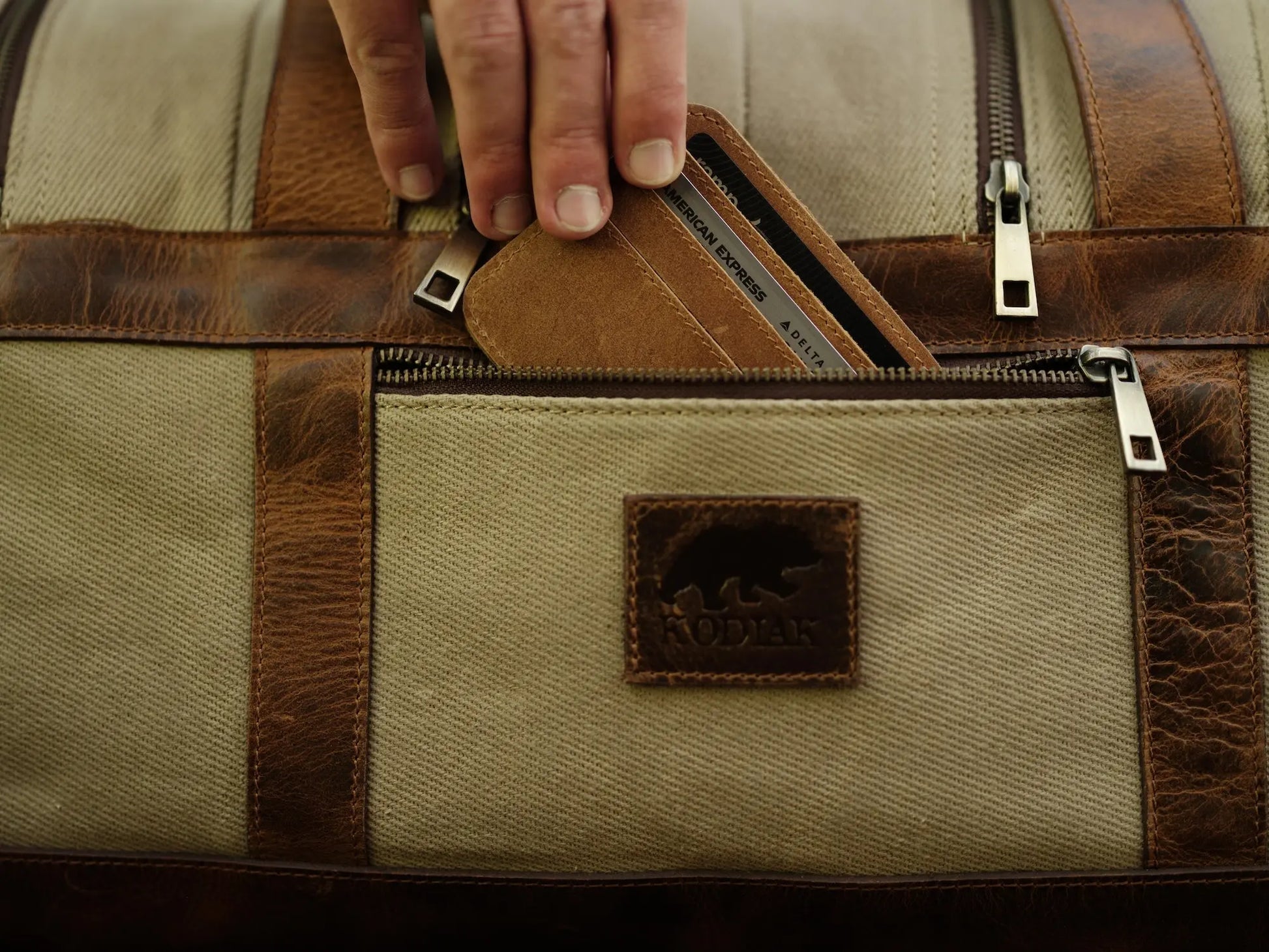 Four Peaks Duffel Kodiak Leather