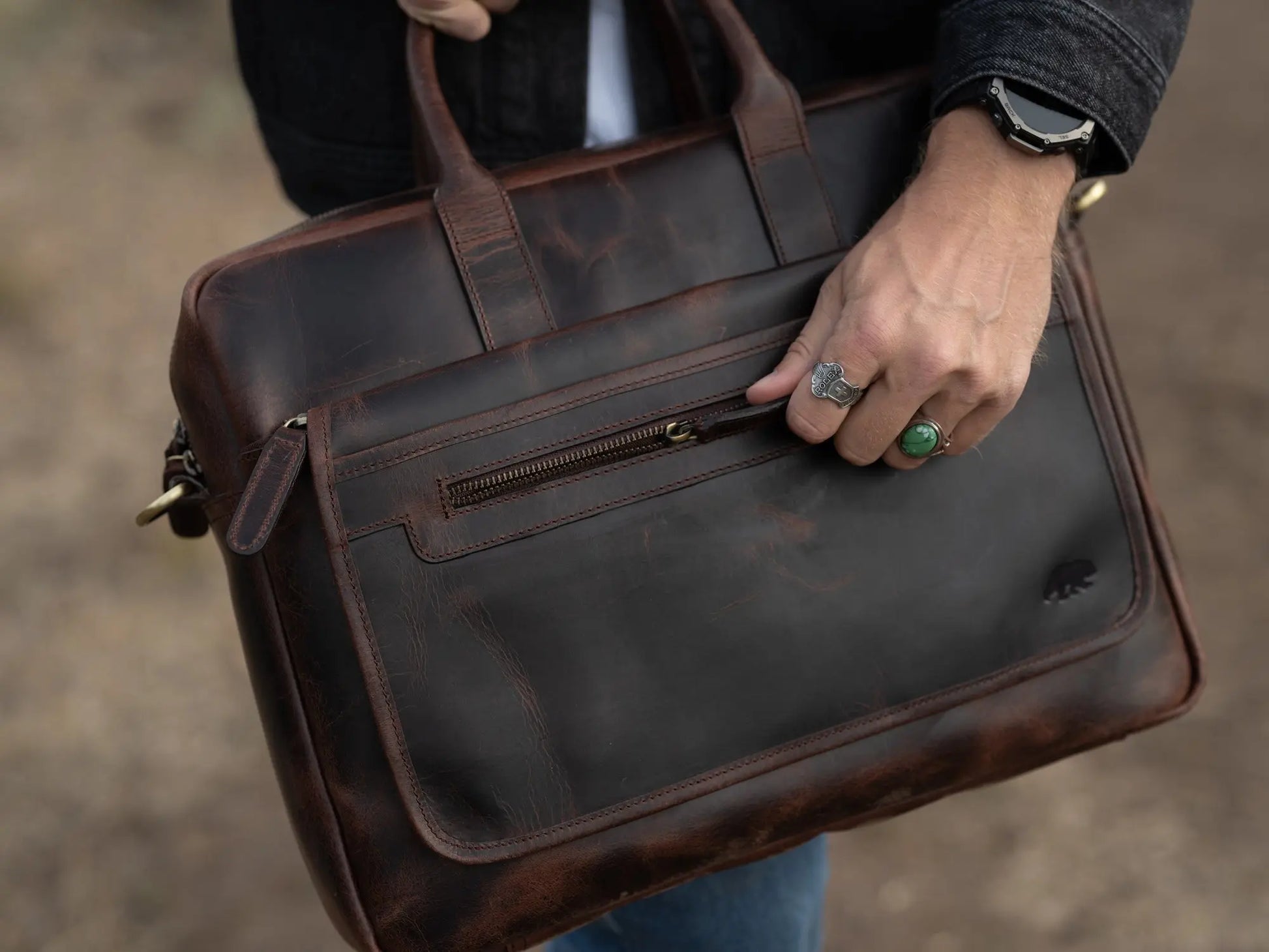 CoPilot Bag Kodiak Leather