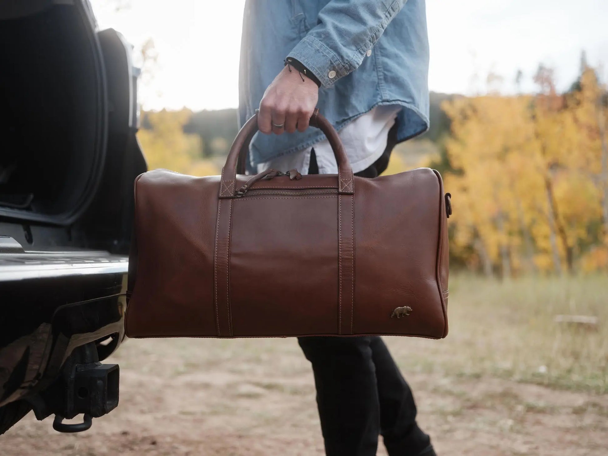 LIMITED EDITION - Yukon 30L Weekender Duffel Kodiak Leather