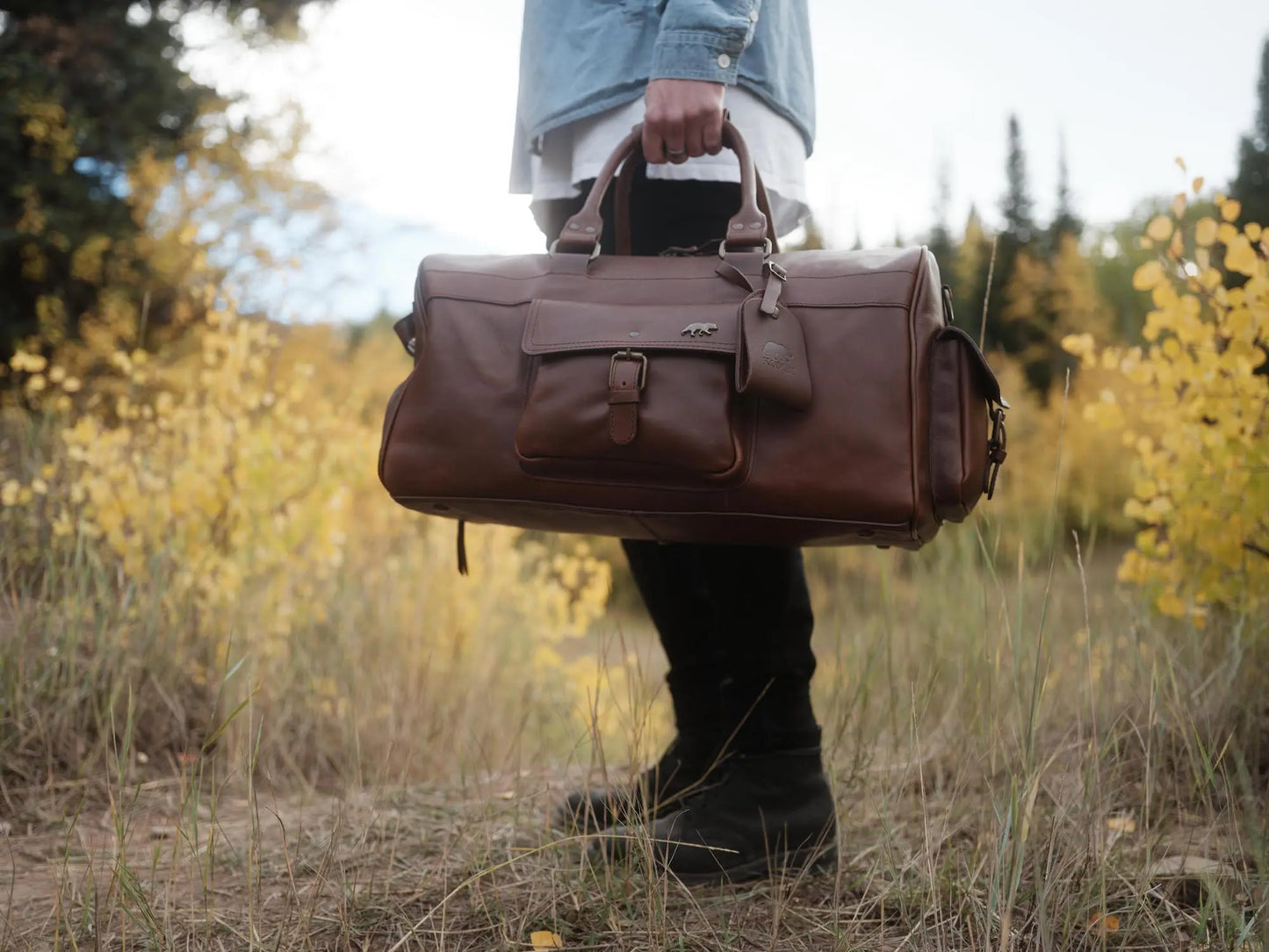 LIMITED EDITION - Yukon 60L Weekender Duffel Kodiak Leather