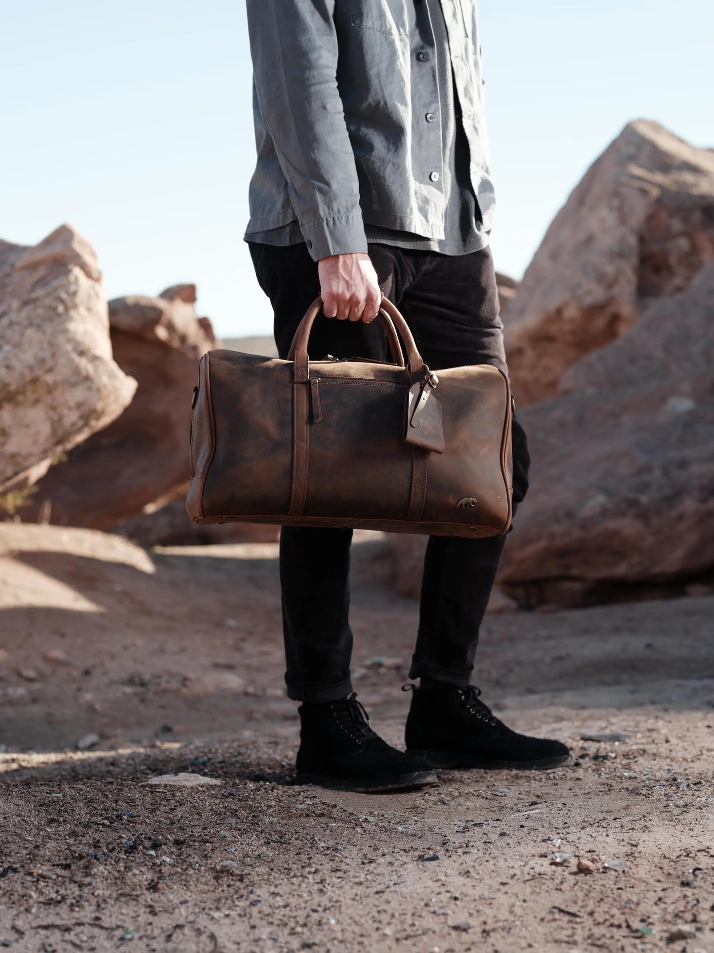 LIMITED EDITION - Yukon 30L Weekender Duffel Kodiak Leather