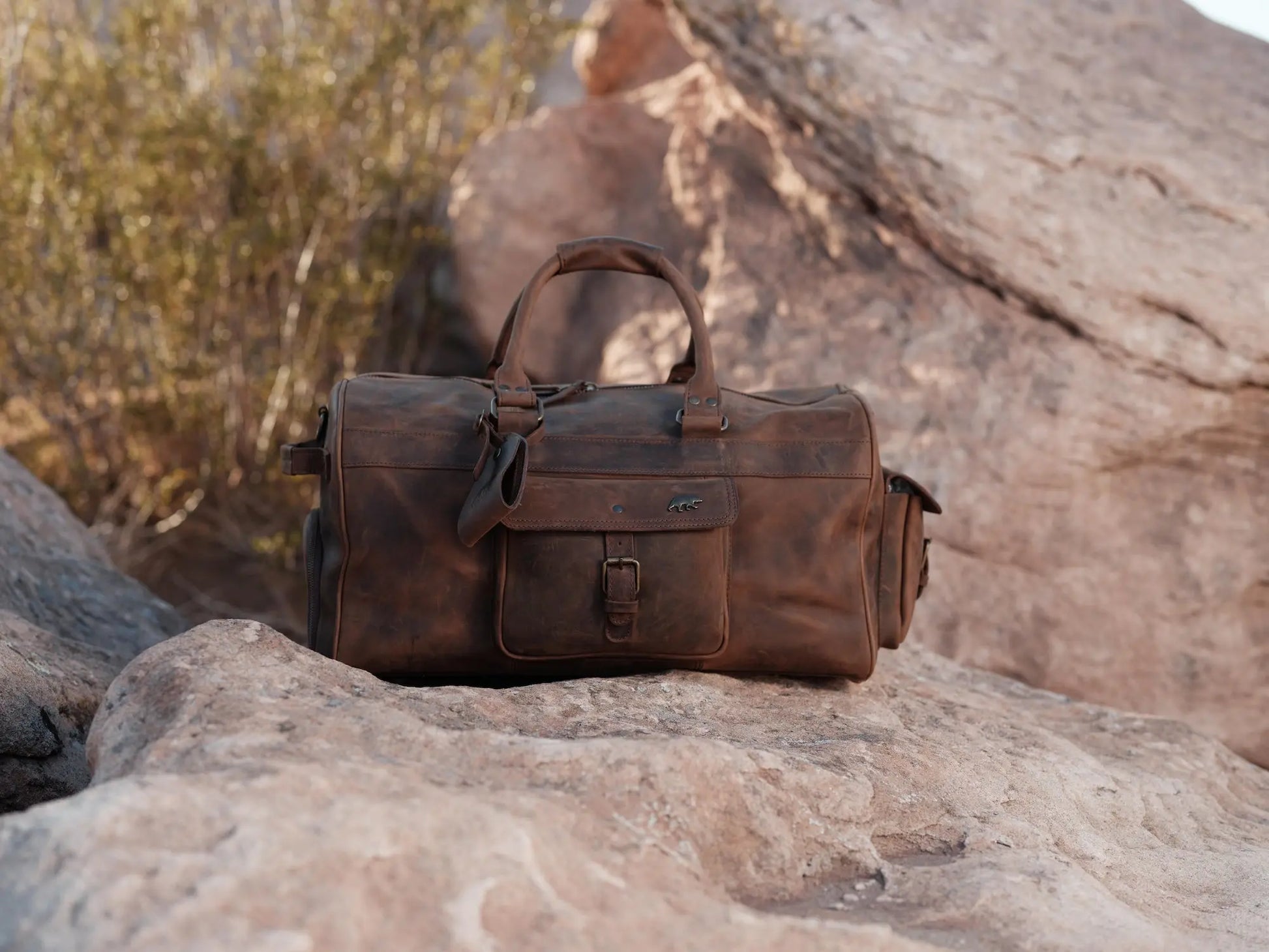 LIMITED EDITION - Yukon 60L Weekender Duffel Kodiak Leather