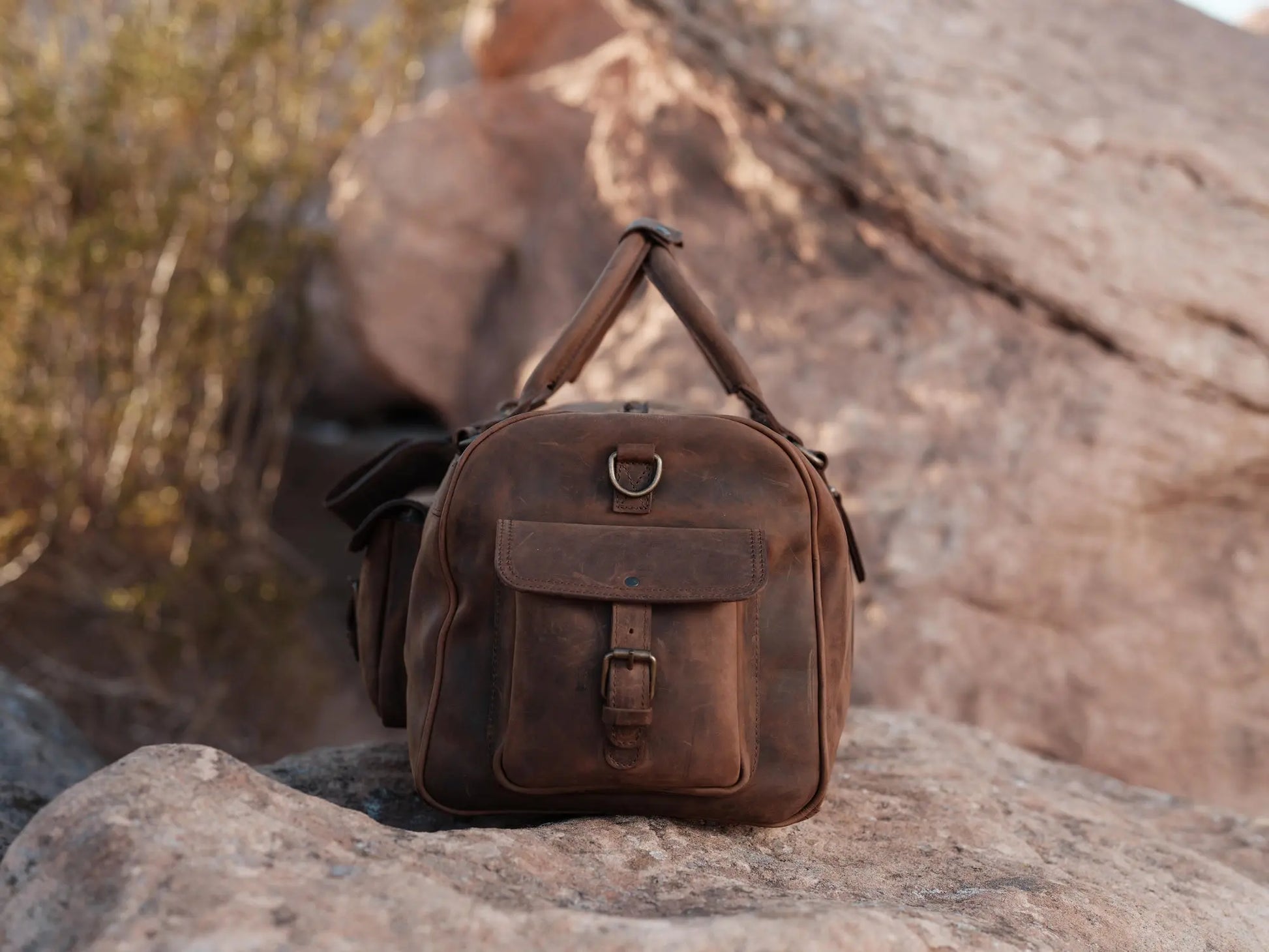 LIMITED EDITION - Yukon 60L Weekender Duffel Kodiak Leather