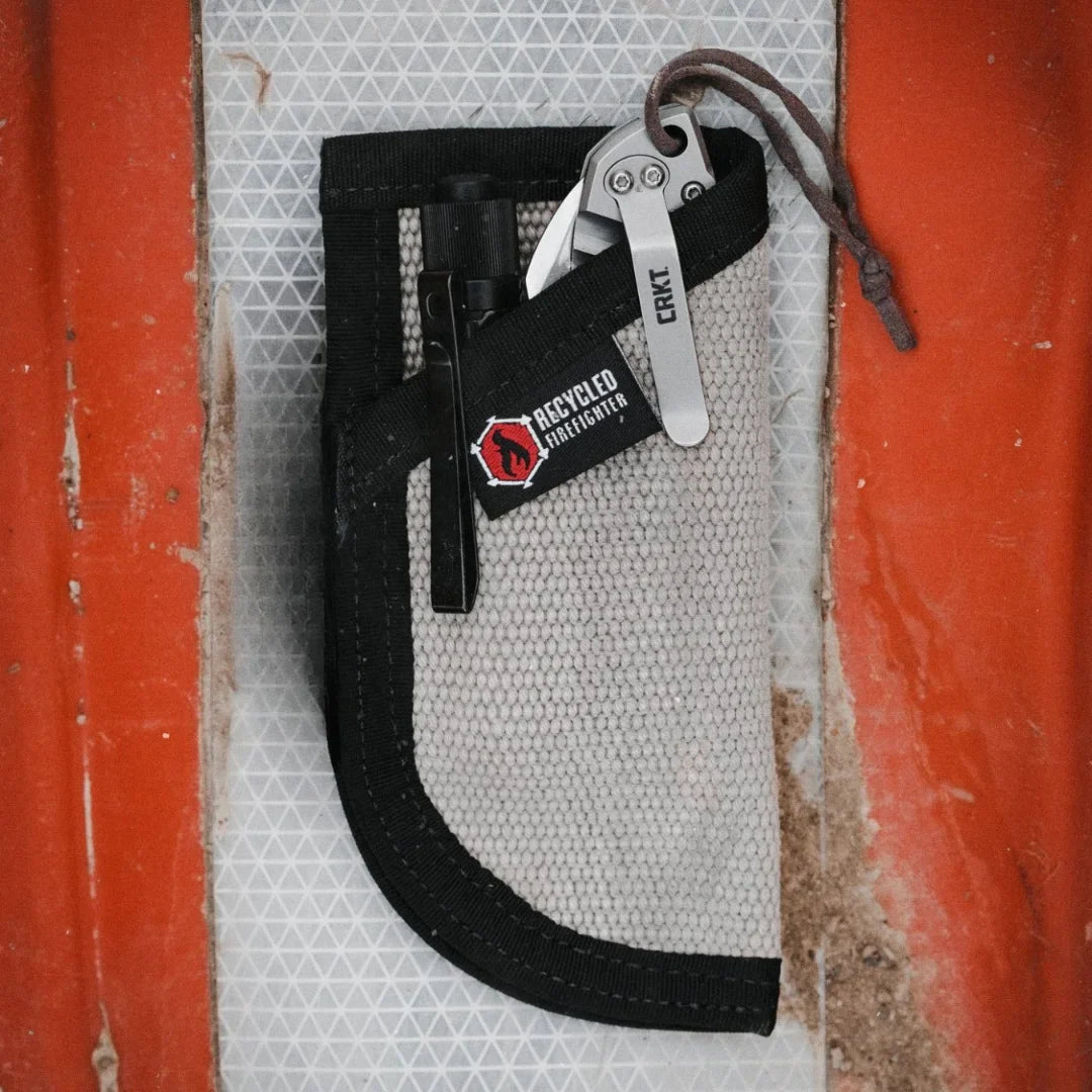 Recycled Firefighter EDC Pocket Caddy