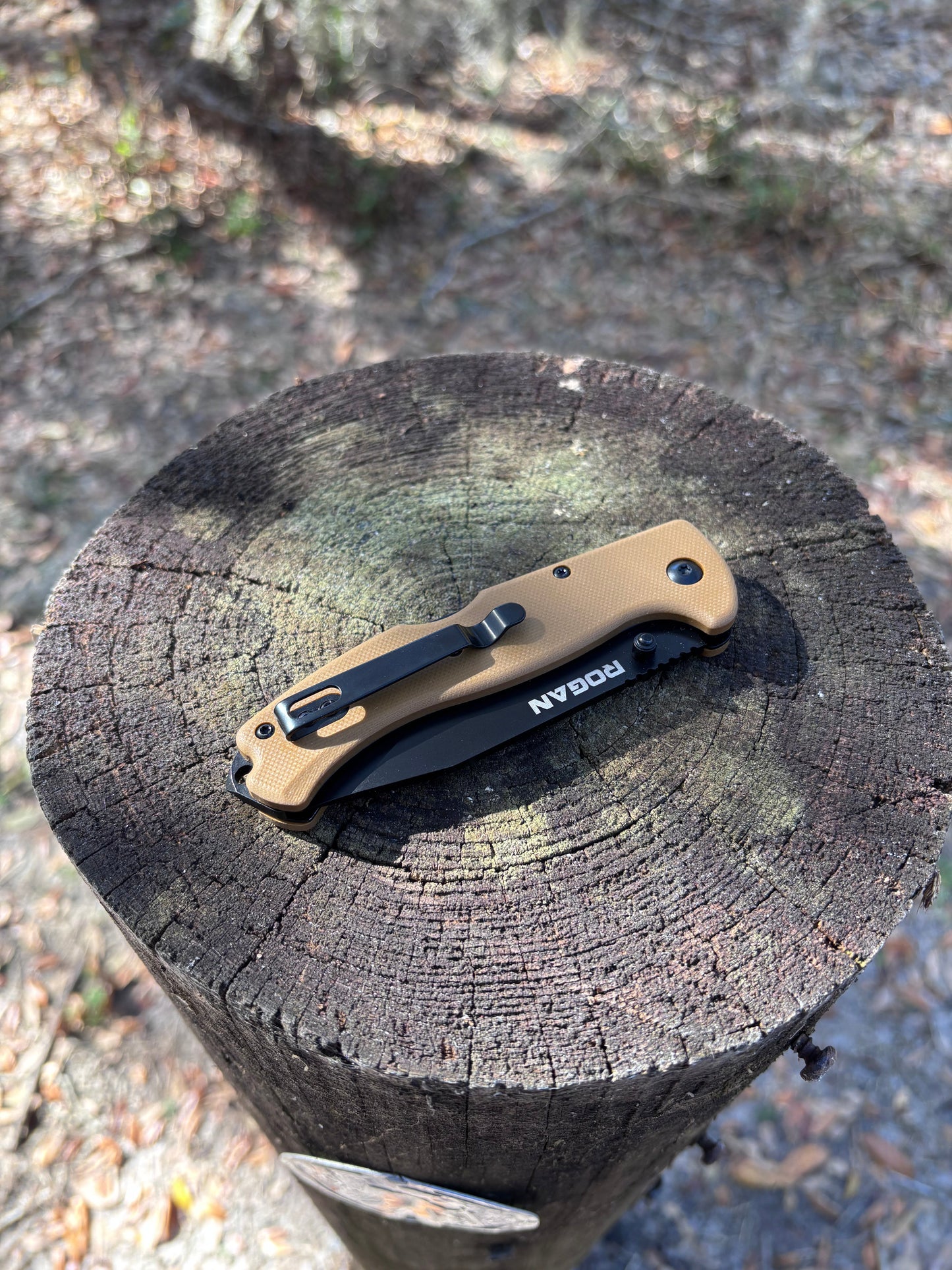 ROGUE Folding Knife-Gen 1 (Coyote/Black)
