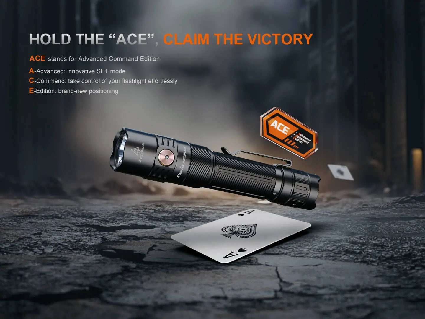 Fenix PD35R ACE Multi-mode Tactical Flashlight Fenix Store