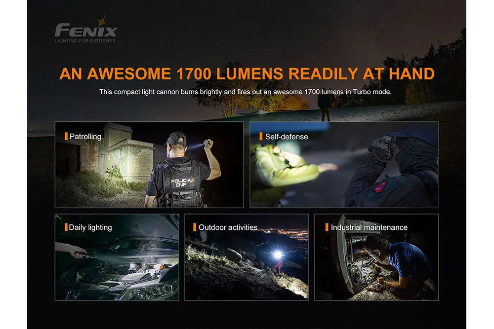 Fenix PD35 V3.0 Everyday Carry Flashlight - 1700 Lumens Fenix Store