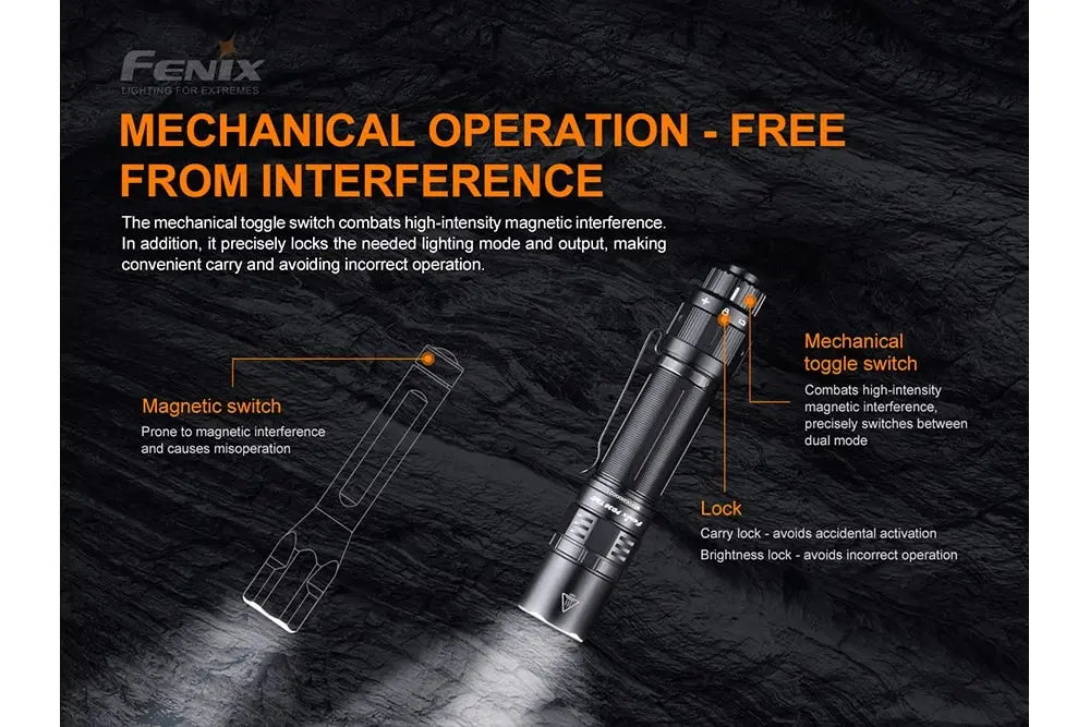 Fenix PD36 TAC Tactical Flashlight - 3000 Lumens Fenix Store