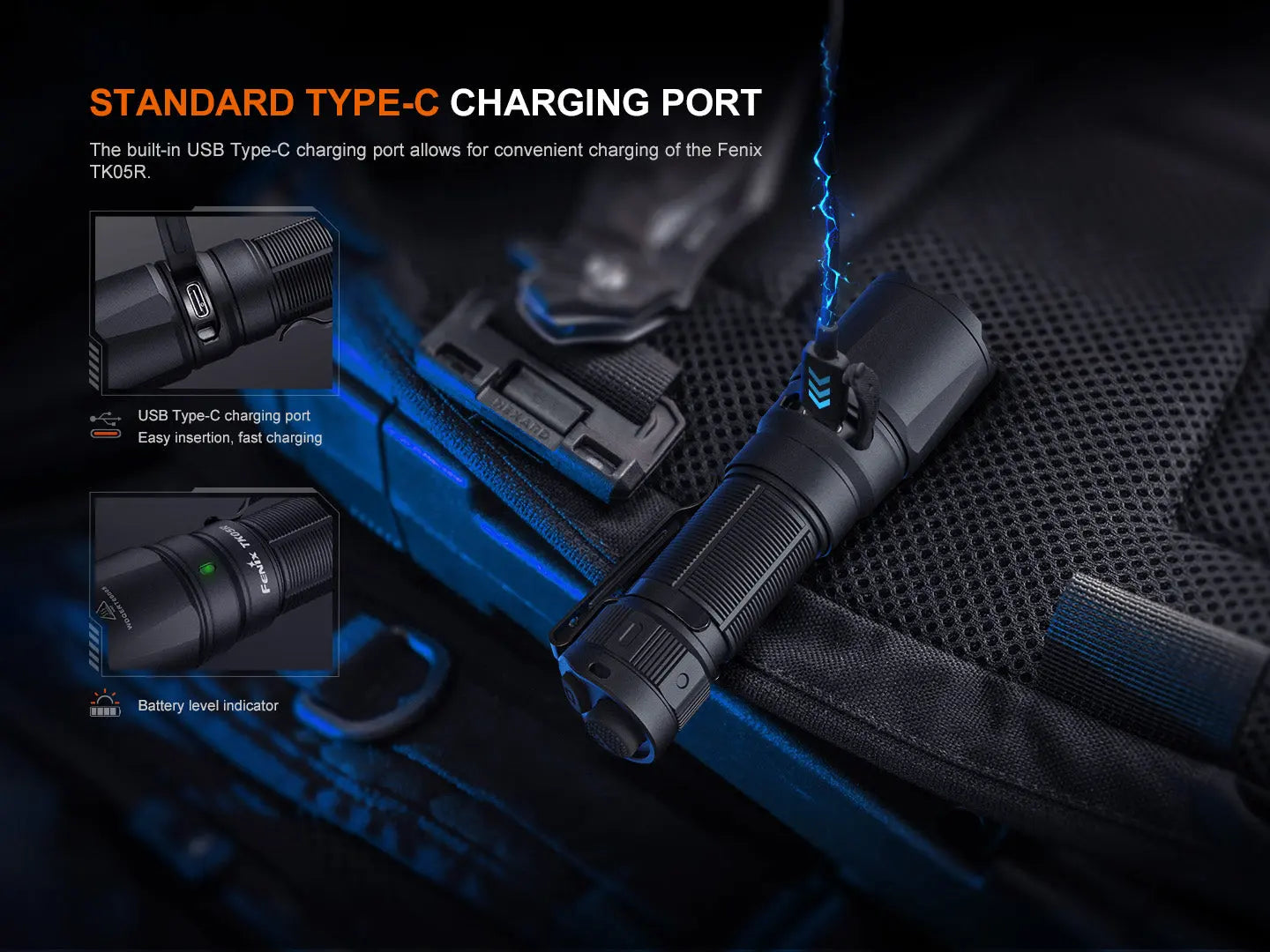 Fenix TK05R Compact Tactical EDC Flashlight Fenix Store