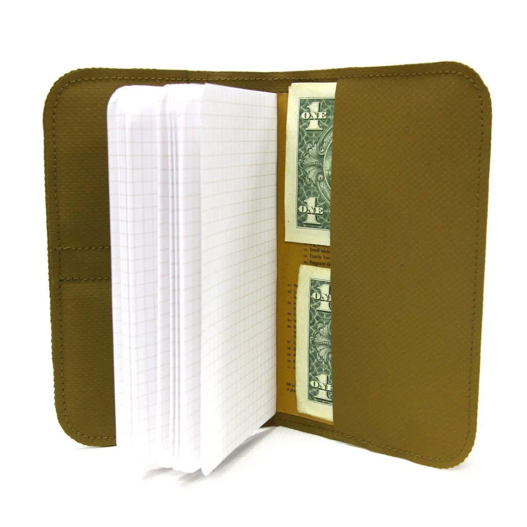 Recycled Firefighter Field Notes Wallet