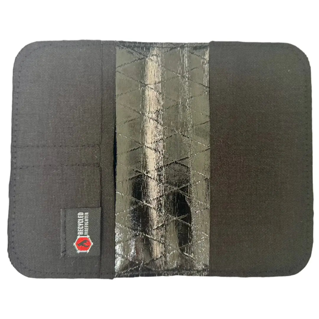Recycled Firefighter Field Notes Wallet