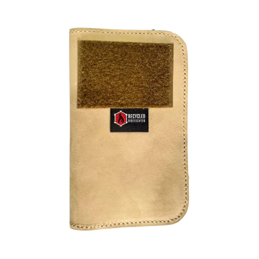 Recycled Firefighter Field Notes Wallet