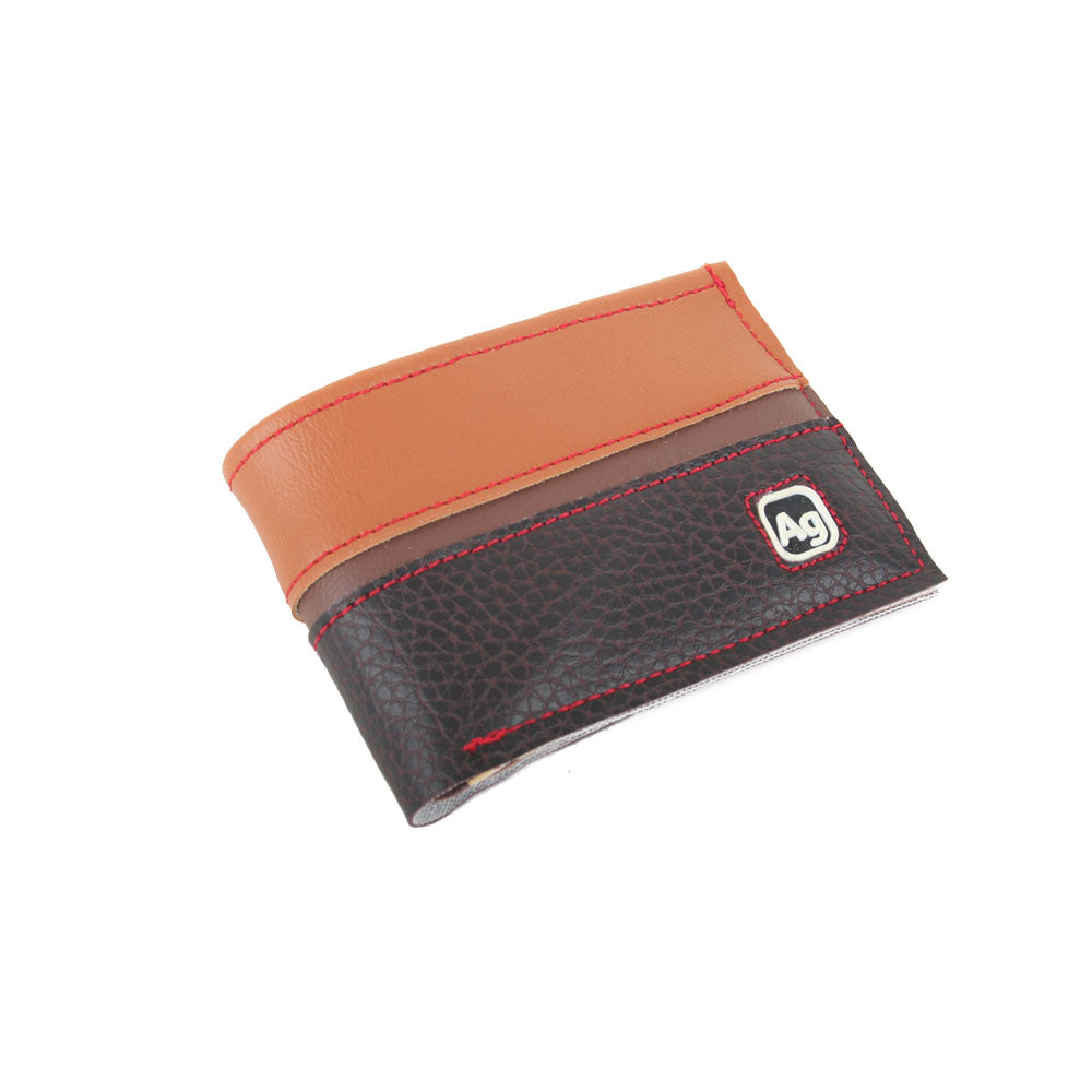 Franklin Upholstery Vinyl Vegan Wallet- Brown Alchemy Goods