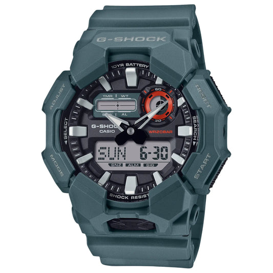 Casio G-Shock Green-Blue GA010-2A Analog/Digital Watch Clip & Carry