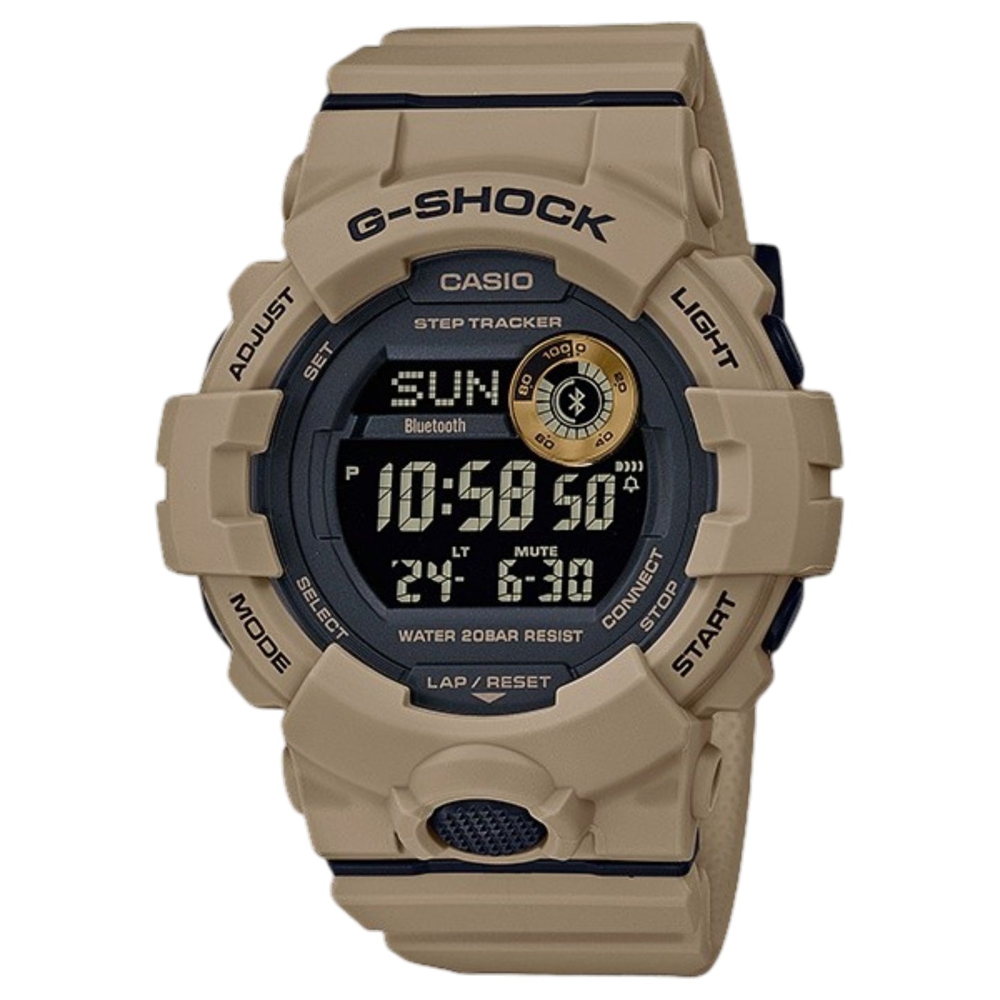 Casio G-Shock Digital Tan Watch GBD800UC-5