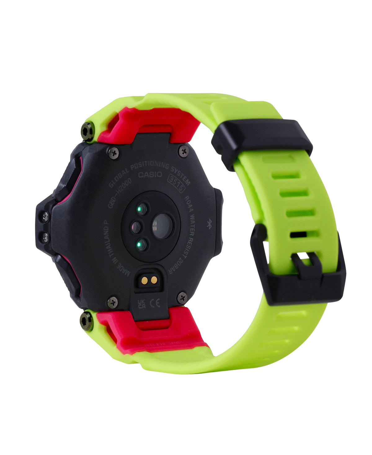 Casio G-Shock G-SQUAD Move Neon Yellow GPS Bluetooth GBDH2000-1A9 Watch