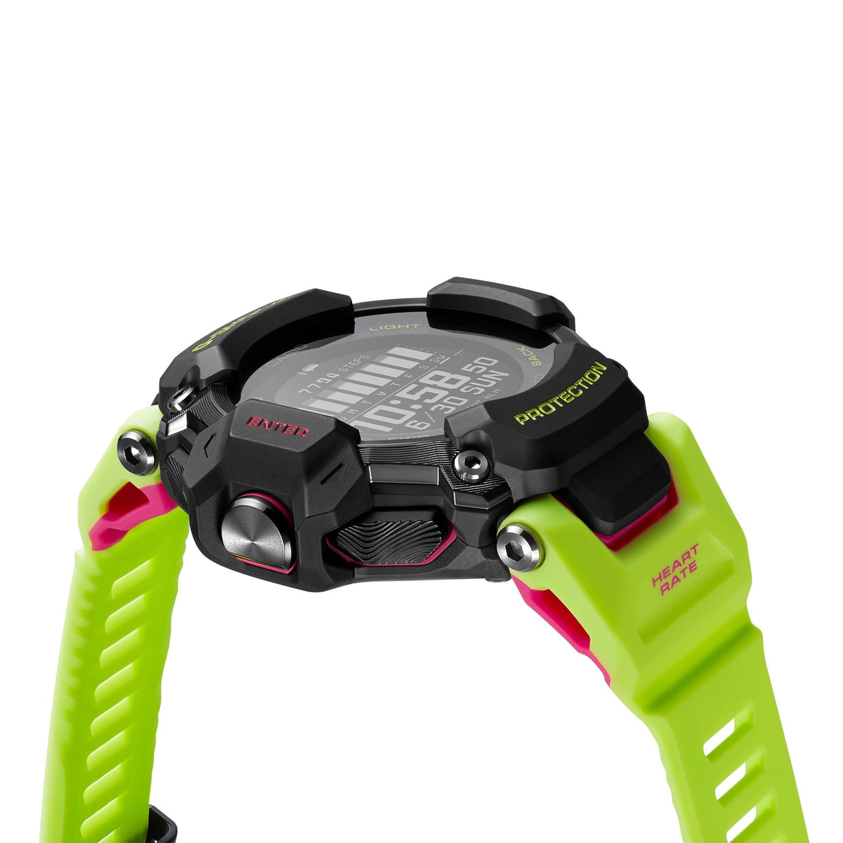 Casio G-Shock G-SQUAD Move Neon Yellow GPS Bluetooth GBDH2000-1A9 Watch