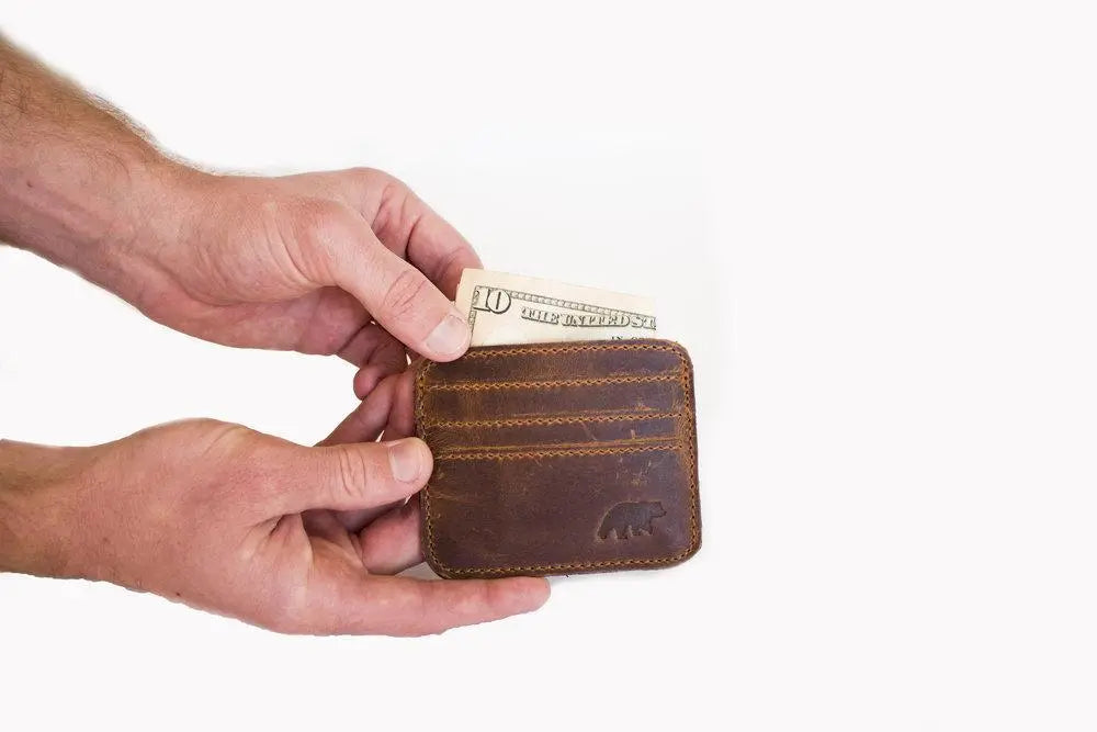 Kenai Minimalist Wallet Kodiak Leather