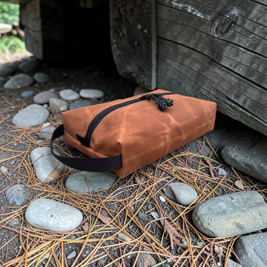 Rugged Waxed Canvas Pouch – Heritage Series EDC Organizer for Travel, Tools, Camping & Survival Weston Outdoor Gear