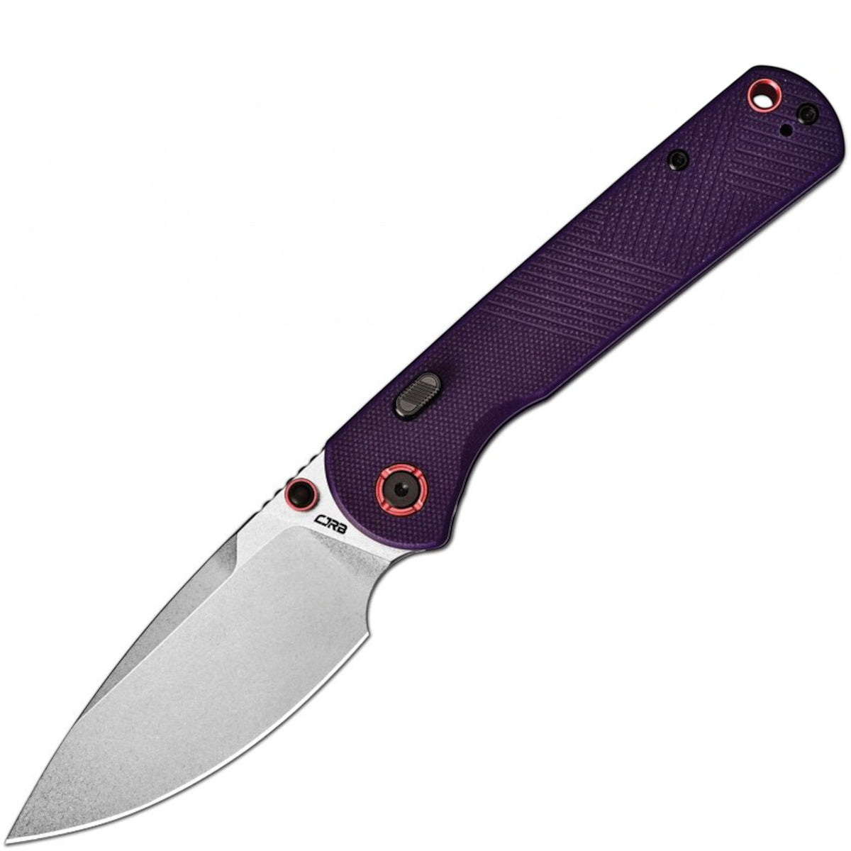 CJRB Latitude Purple G10 Top Linerlock Folding Knife