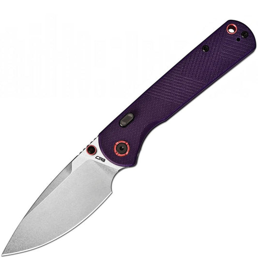 CJRB Latitude Purple G10 Top Linerlock Folding Knife