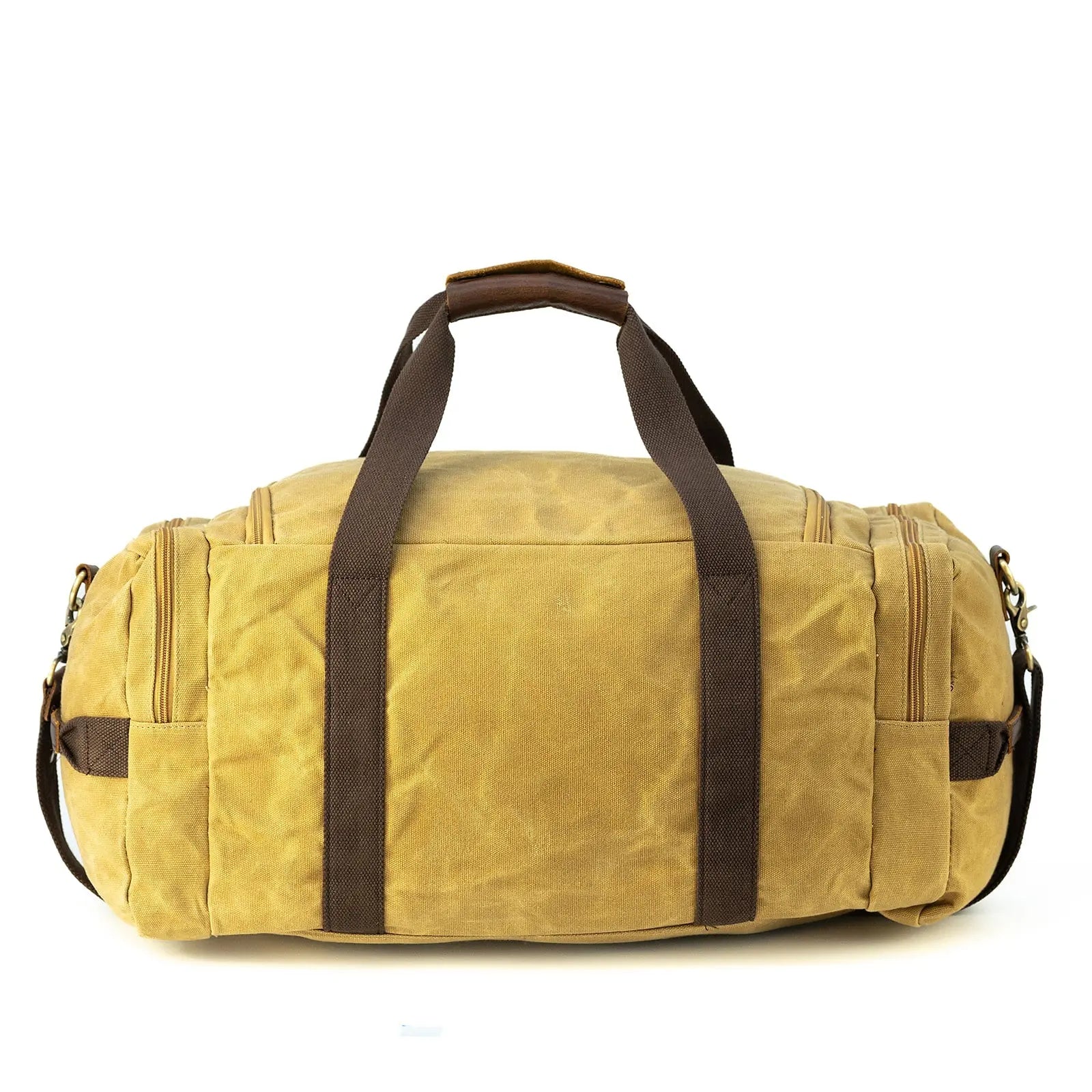 25L Denali Canvas Duffel Kodiak Leather