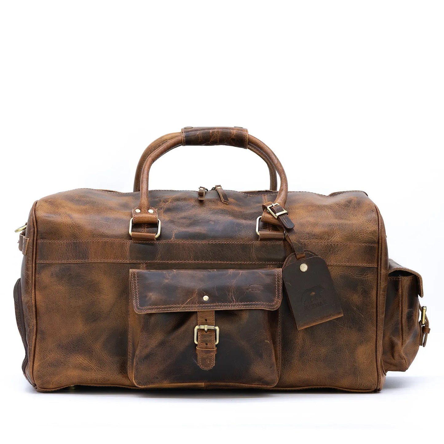 60L Weekender Duffel Kodiak Leather