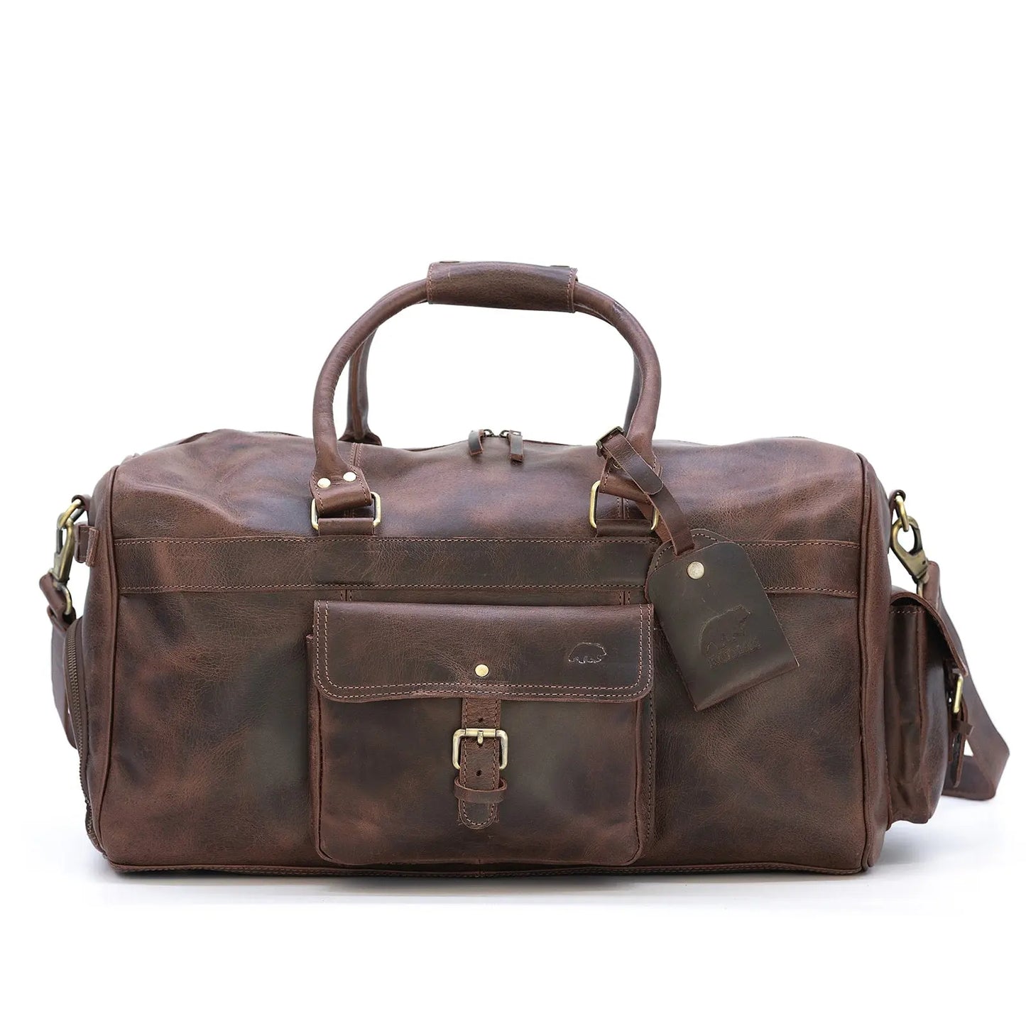 60L Weekender Duffel Kodiak Leather