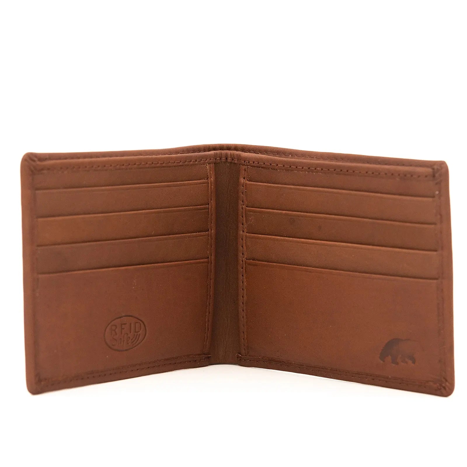 Slim RFID Bifold Kodiak Leather