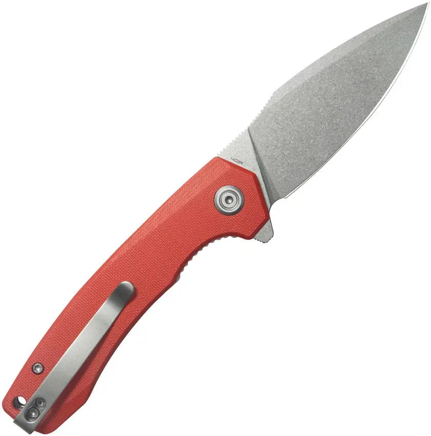 Kubey Calyce Linerlock Red G10 Folding Knife Kubey